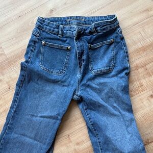 Michael Kors Classic Blue Straight Leg Jeans